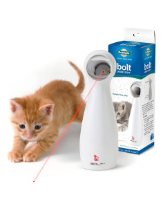 Juguete Interactivo de Láser PetSafe Bolt para Gatos - Modo Automático y Manual