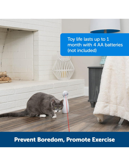 Juguete Interactivo de Láser PetSafe Bolt para Gatos - Modo Automático y Manual Juguete Interactivo de Láser PetSafe Bolt para Gatos - Modo Automático y Manual