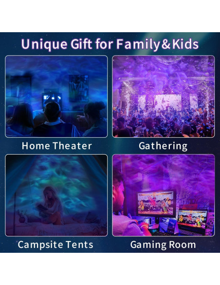 Proyector de Luz Nocturna CHLORANTHUS CY-01 LED Bluetooth