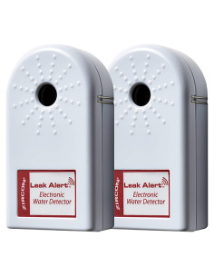 Detector de Fugas de Agua Zircon Leak Alert 2 Paquete 90dB