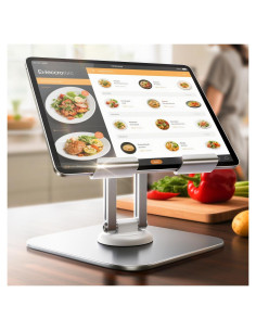 Soporte ajustable para iPad LISEN 2025 - Metal, 10.16-32.77 cm