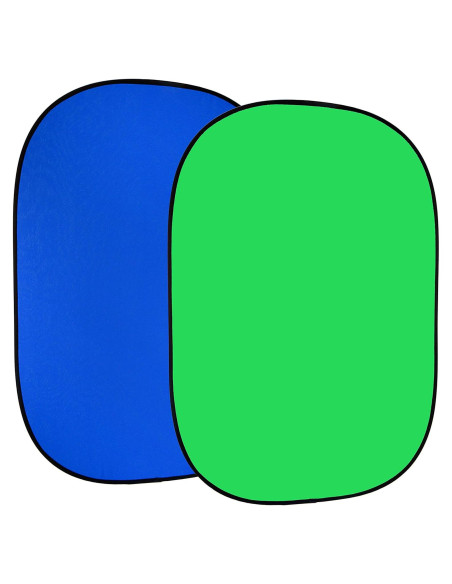 Fotodiox Pro Fondo Plegable 1,52m x 2,13m Verde/Azul Fotodiox Pro Fondo Plegable 1,52m x 2,13m Verde/Azul