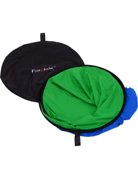 Fotodiox Pro Fondo Plegable 1,52m x 2,13m Verde/Azul Fotodiox Pro Fondo Plegable 1,52m x 2,13m Verde/Azul