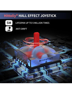 Controladores Inalámbricos Hittoliy para PS4 - LED RGB, Doble Golpe 2