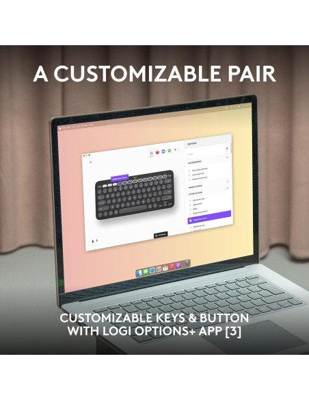 Combo Logitech Pebble 2 para Mac - Teclado y Ratón Inalámbricos Combo Logitech Pebble 2 para Mac - Teclado y Ratón Inalámbricos