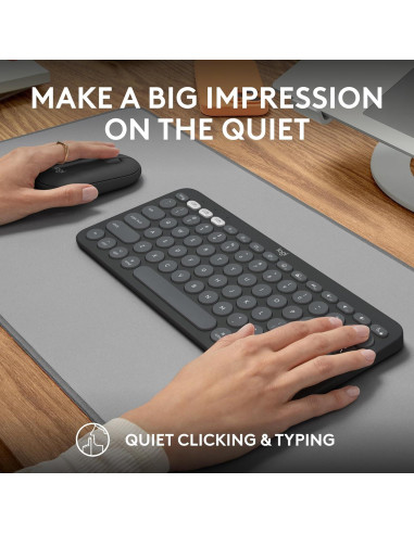 Combo Logitech Pebble 2 para Mac - Teclado y Ratón Inalámbricos