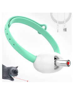 Collar láser para gatos Cdipesp - Juguete interactivo recargable