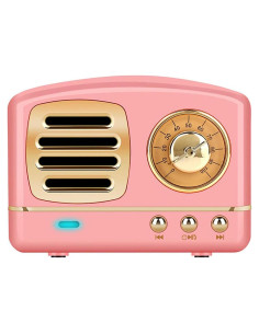 Altavoz Bluetooth Dosmix HM11 Rosa, Inalámbrico y Portátil