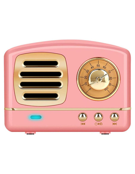Altavoz Bluetooth Dosmix HM11 Rosa, Inalámbrico y Portátil