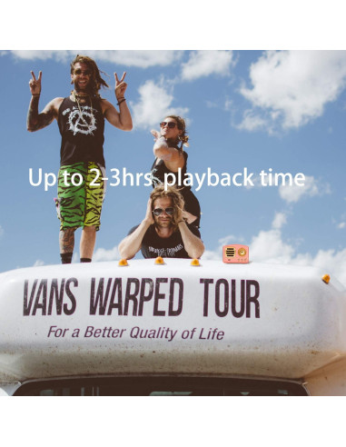 Altavoz Bluetooth Dosmix HM11 Rosa, Inalámbrico y Portátil