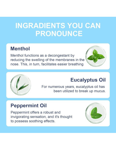 Stick Nasal Portátil Beaver 1-Pack con Aceites Esenciales