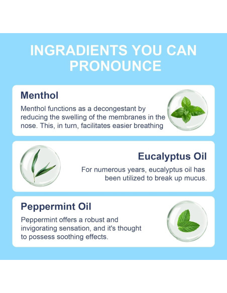 Stick Nasal Portátil Beaver 1-Pack con Aceites Esenciales