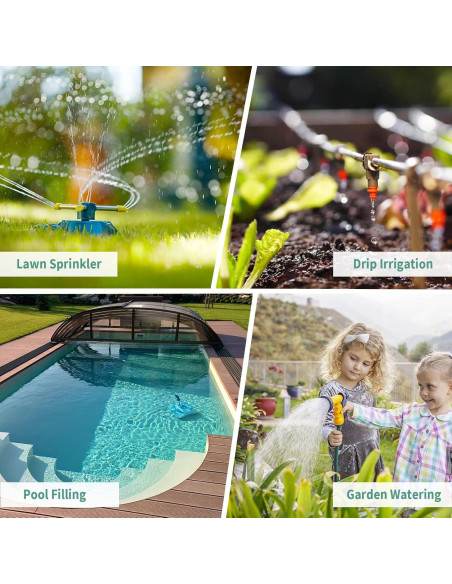 Temporizador de Riego WiFi Diivoo con 20 Programas y Control Voz