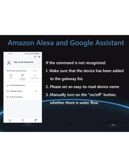 Temporizador de Riego WiFi Diivoo con 20 Programas y Control Voz