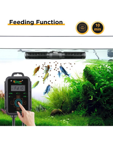 Bomba de Olas Hygger 12W 5021.8 L/h para Acuarios
