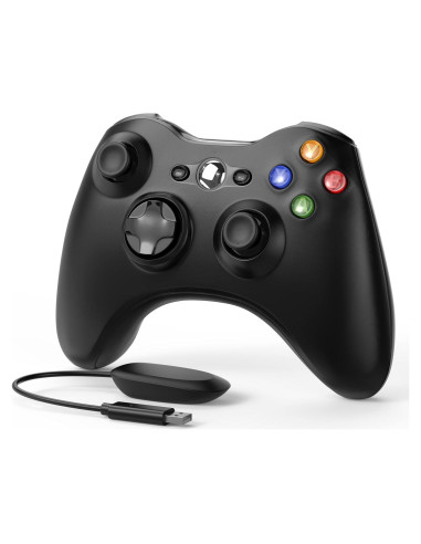Controlador Inalámbrico ASTARRY Xbox 360 PC 2.4GHz Negro