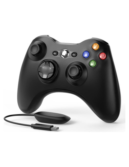 Controlador Inalámbrico ASTARRY Xbox 360 PC 2.4GHz Negro