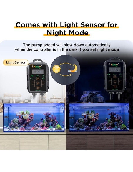 Bomba de Olas Hygger 12W 5021.8 L/h para Acuarios