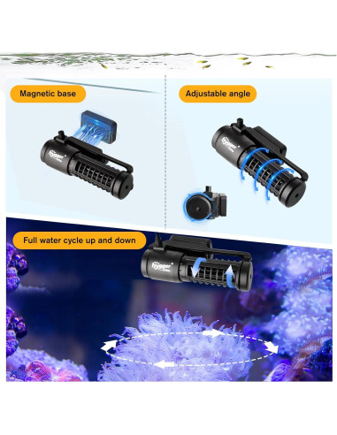 Bomba de Olas Hygger 12W 5021.8 L/h para Acuarios