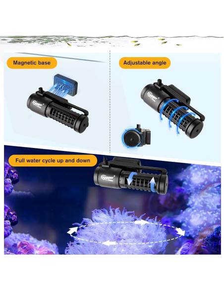 Bomba de Olas Hygger 12W 5021.8 L/h para Acuarios