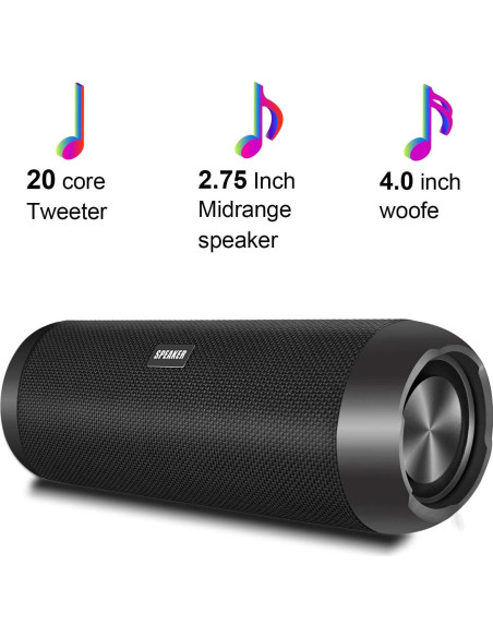 Altavoz Bluetooth Ykall M2Pro 30W IP67 Portátil 30h Reproducción