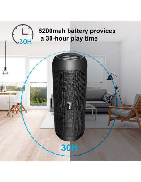 Altavoz Bluetooth Ykall M2Pro 30W IP67 Portátil 30h Reproducción