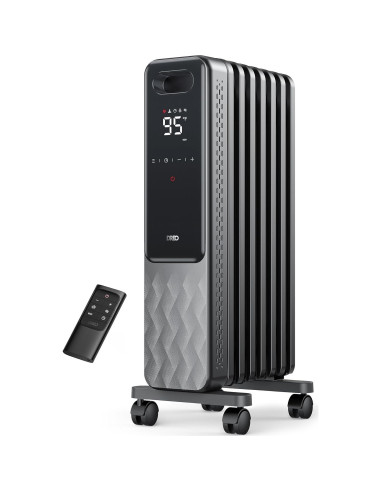 Calefactor eléctrico Dreo 1500W con control remoto y oscilación