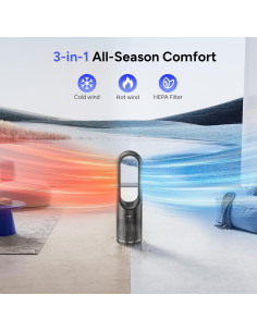 Ventilador Torre Faryuan 80 Oscilante HEPA 6.15 kg 2