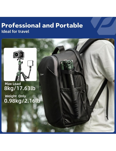 Trípode Fotopro X-go 59" Fibra de Carbono 8kg