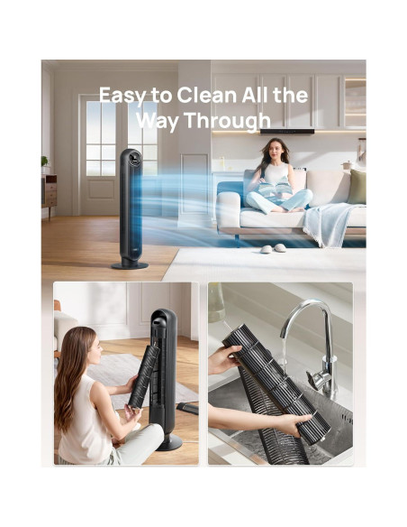 Ventilador de Torre Dreo Nomad One 36cm Silencioso 28dB