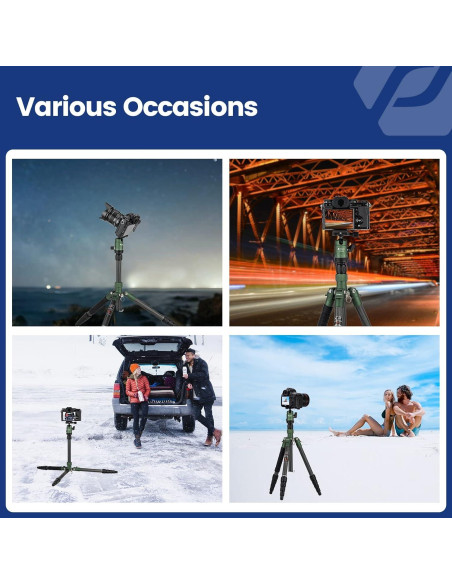 Trípode Fotopro X-go 59" Fibra de Carbono 8kg