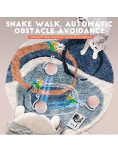 Juguete Interactivo para Gatos AAA AMUSANG 5 en 1 Rosa 2