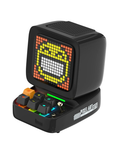 Divoom Ditoo Altavoz Bluetooth Retro 16x16 LED Negro