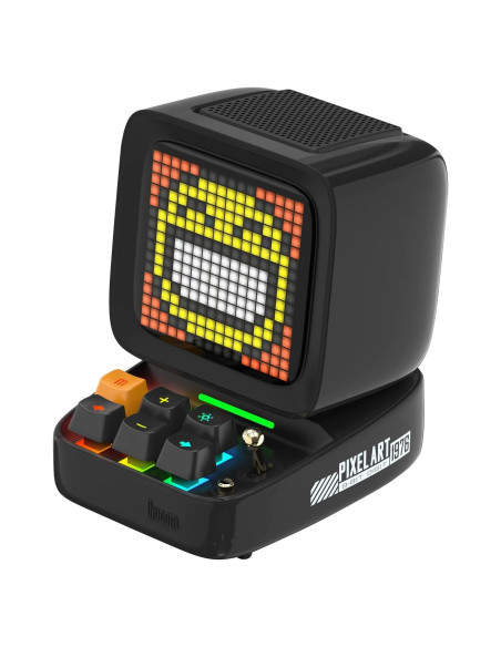 Divoom Ditoo Altavoz Bluetooth Retro 16x16 LED Negro