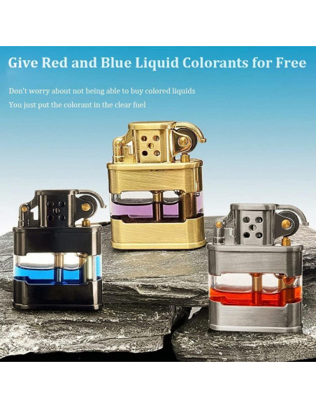 Encendedor Vintage Fralwo Plata Recargable Antiviento