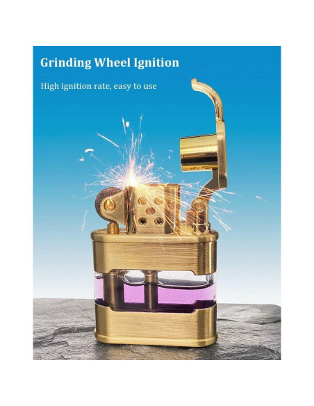 Encendedor Vintage Fralwo Plata Recargable Antiviento