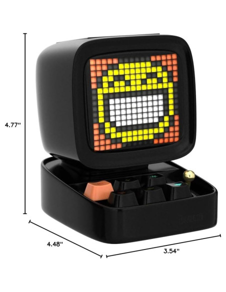 Divoom Ditoo Altavoz Bluetooth Retro 16x16 LED Negro