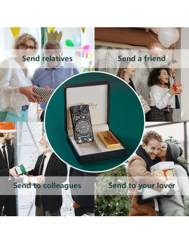 Encendedor SKRFIRE Dragon Eléctrico USB con Luz LED