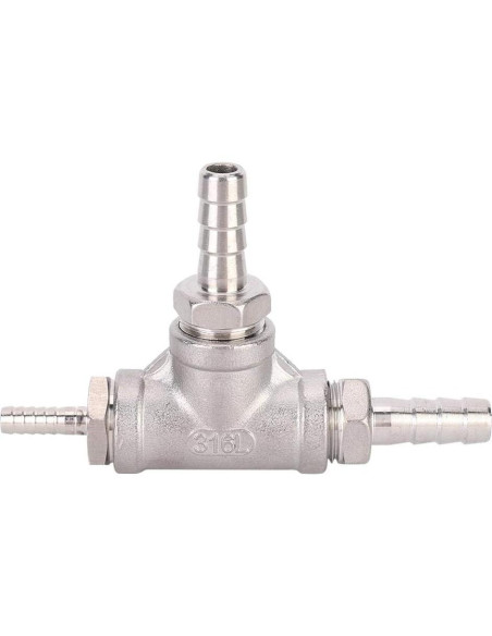 Kit de Aeración de Cerveza TOPINCN Acero Inoxidable 3.2 Micrones