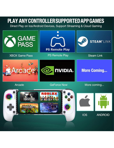 Controlador de Juego Gamtoure MC101 Bluetooth para Móvil