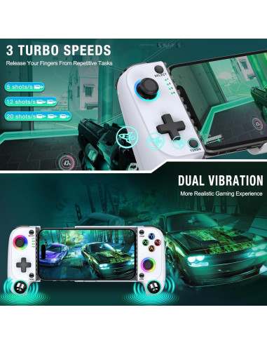 Controlador de Juego Gamtoure MC101 Bluetooth para Móvil