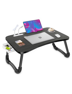 Mesa Plegable para Laptop Zapuno con 4 Puertos USB