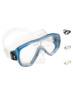 Máscara de Buceo Cressi Onda Azul Adulto Silicona