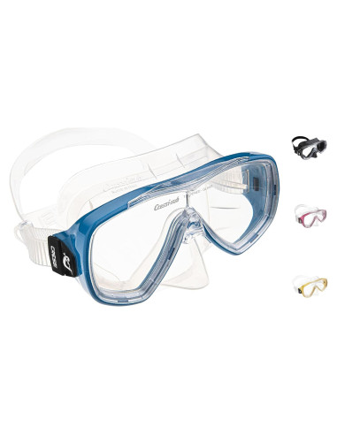 Máscara de Buceo Cressi Onda Azul Adulto Silicona