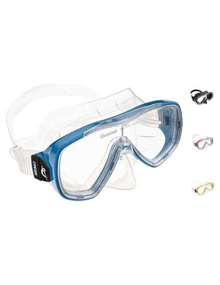 Máscara de Buceo Cressi Onda Azul Adulto Silicona