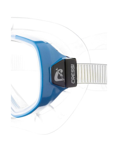 Máscara de Buceo Cressi Onda Azul Adulto Silicona