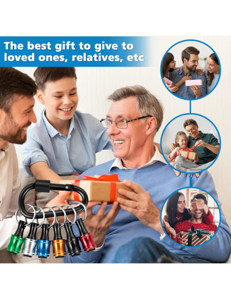 12 Piezas Soporte Punta Destornillador FACAINCXS 1/4" Hexagonal