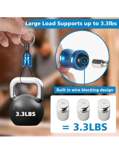 12 Piezas Soporte Punta Destornillador FACAINCXS 1/4" Hexagonal