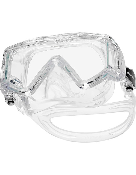 Máscara de Snorkel Phantom Aquatics 3 Lentes Panorámica