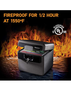 Caja Fuerte SentrySafe HD4100 a Prueba de Fuego y Agua 2